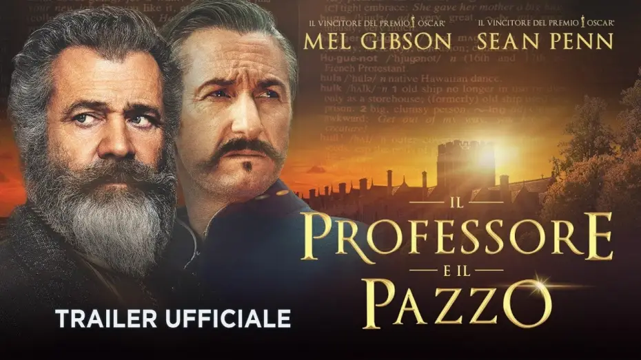 Видео к фильму Игры разумов — Il professore e il pazzo (Mel Gibson, Sean Penn) - Trailer italiano ufficiale [HD]