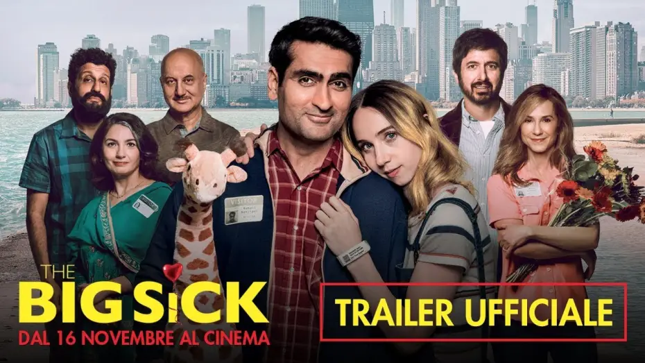 Видео к фильму Любовь – болезнь — THE BIG SICK | Trailer Ufficiale Italiano | Dal 16 novembre al cinema