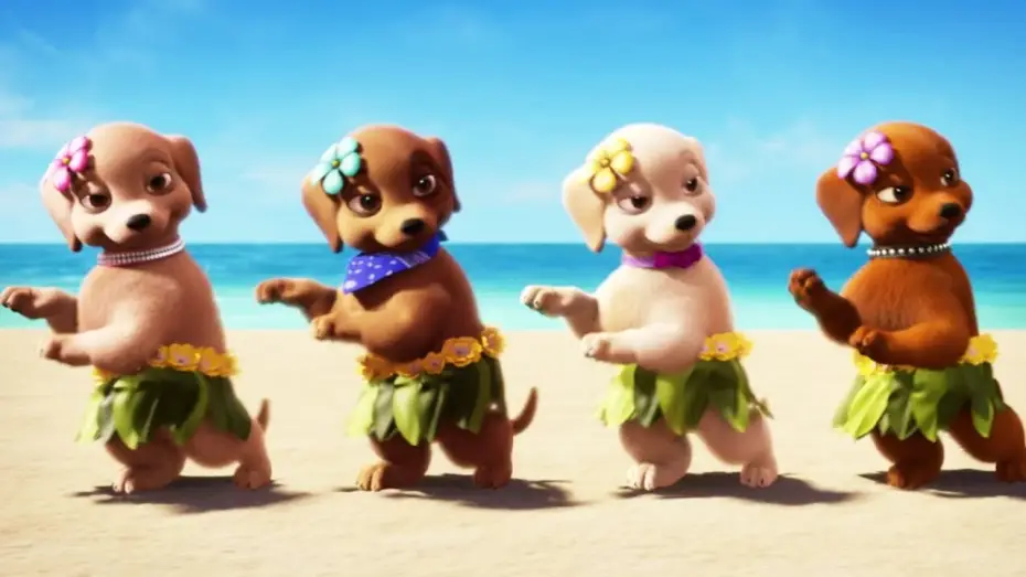 Видео к фильму Барби и сёстры в поисках щенков — Barbie y sus Hermanas en Busca de los Perritos (Trailer español)