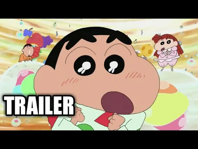 Видео к фильму クレヨンしんちゃん 爆睡！ユメミーワールド大突撃 — Shin Chan A dormir el Gran al salto en el mundo de los sueños Tráiler Cinépolis