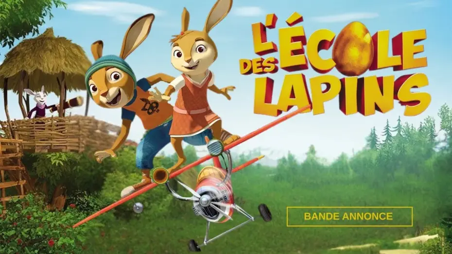 Видео к фильму Заячья школа — Bande Annonce l'école des lapins