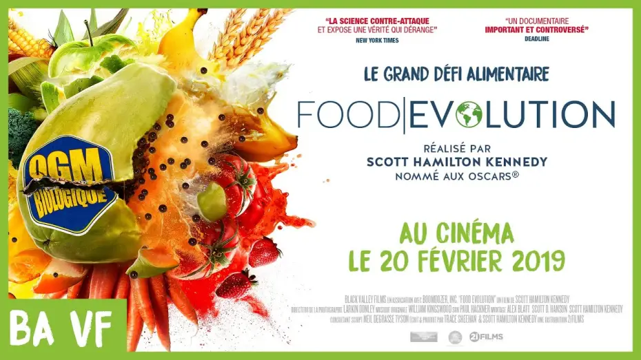 Видео к фильму Food Evolution — BANDE-ANNONCE FOOD EVOLUTION VF