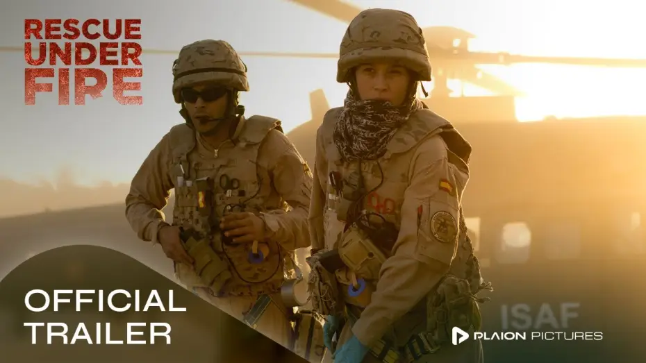Видео к фильму Враждебная зона — Rescue Under Fire - Trailer (deutsch) - Kriegsfilm a la Black Hawk Down