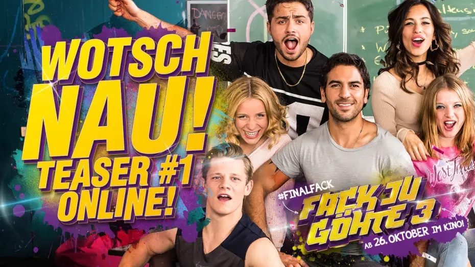 Видео к фильму Зачётный препод 3 — Fack ju Göhte 3 - Teaser (Deutsch)