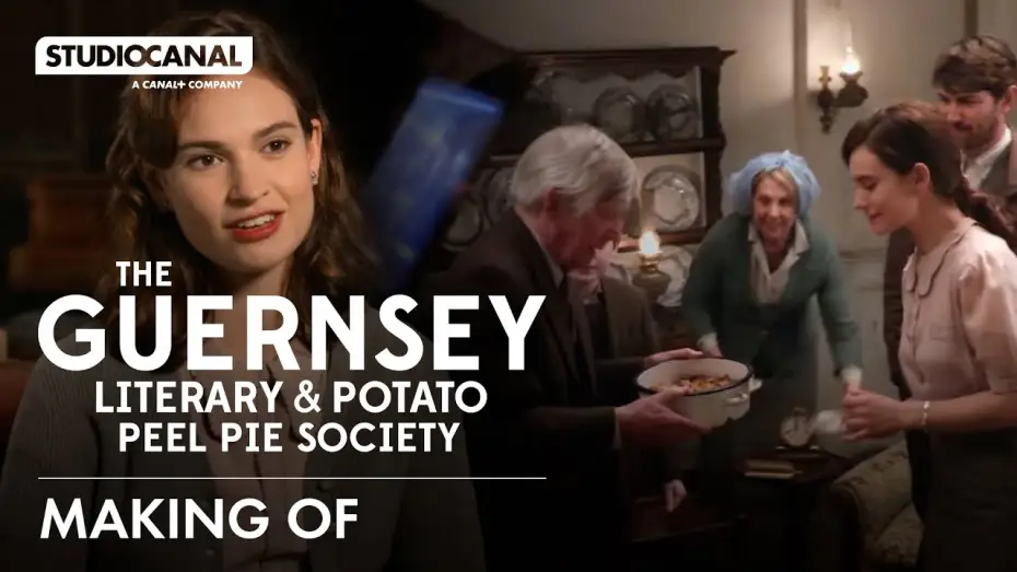 Видео к фильму Клуб любителей книг и пирогов из картофельных очистков — Making Of THE GUERNSEY LITERARY AND POTATO PEEL PIE SOCIETY