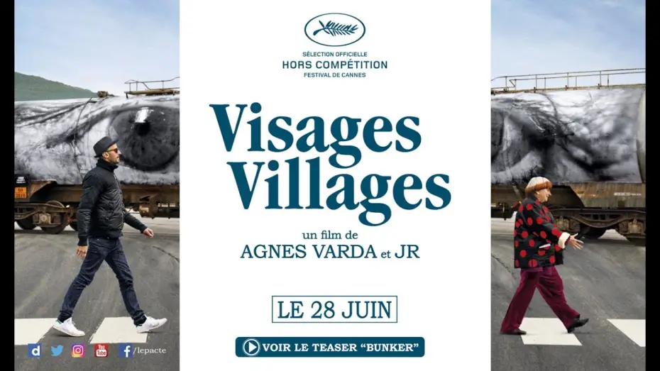 Видео к фильму Лица, деревни — Teaser "Bunker" - VISAGES, VILLAGES d'Agnès Varda et JR