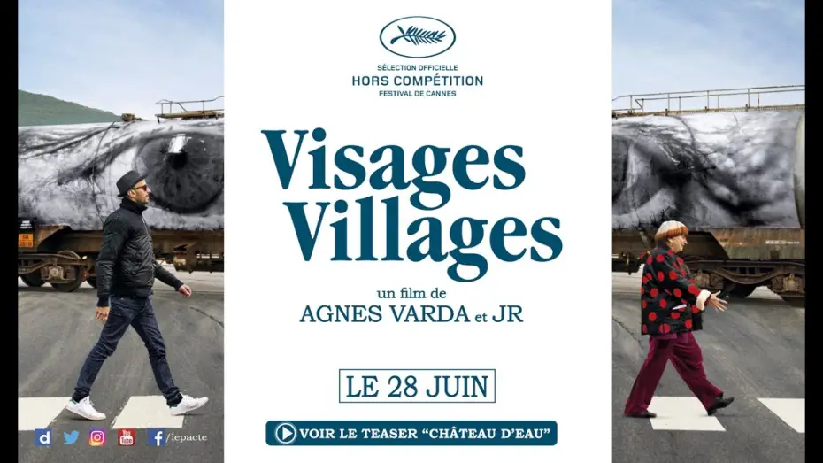 Видео к фильму Лица, деревни — Teaser "Château d'eau" - VISAGES, VILLAGES d'Agnès Varda et JR