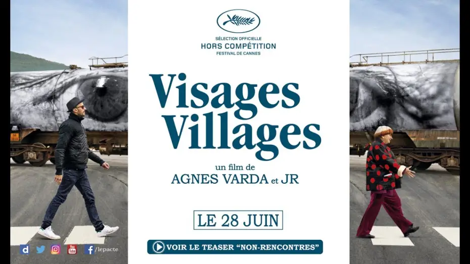Видео к фильму Лица, деревни — Teaser "Non-rencontres" - VISAGES, VILLAGES d'Agnès Varda et JR