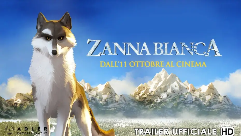 Видео к фильму Белый клык — ZANNA BIANCA Trailer Ufficiale Italiano #1