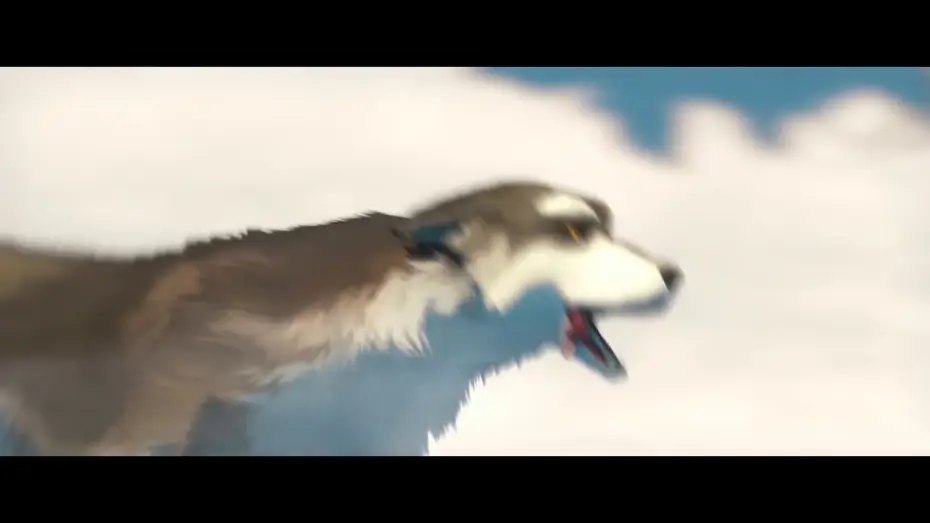 Видео к фильму Белый клык — CROC-BLANC - extrait "Chiens de traîneaux" VF