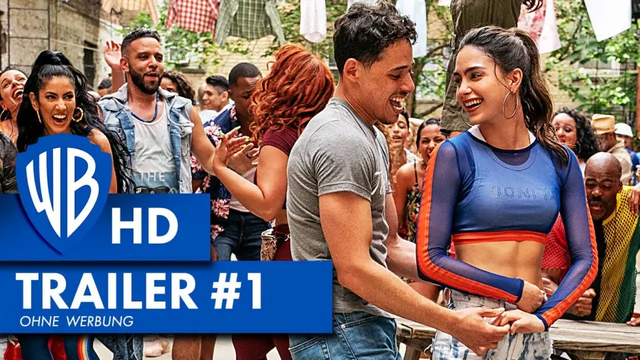 Видео к фильму На высоте мечты — IN THE HEIGHTS - Offizieller Trailer #1 Deutsch HD German (2021)
