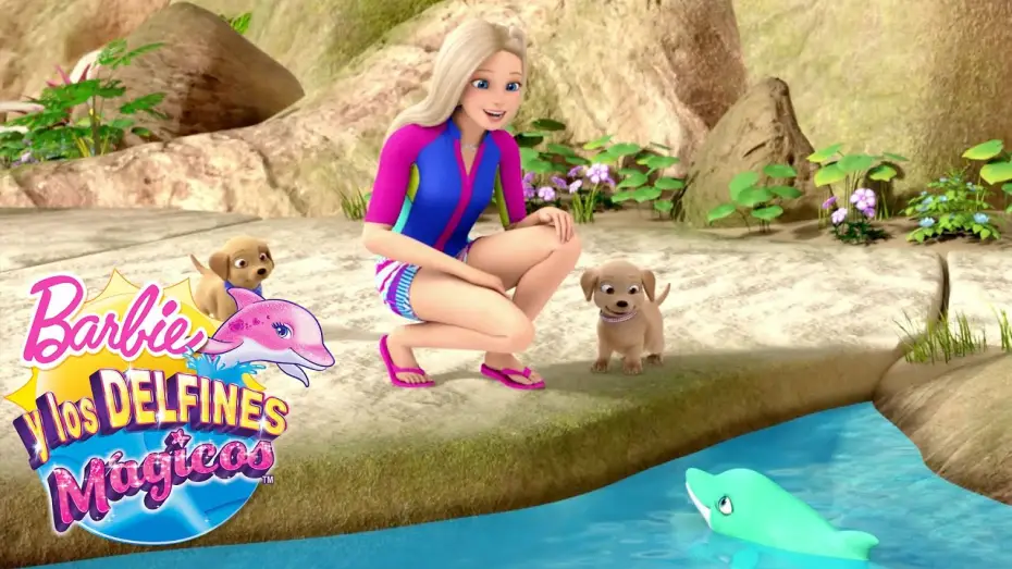 Видео к фильму Барби: Волшебные дельфины — El delfín diamante | Barbie y los Delfines Mágicos | @BarbieenCastellano