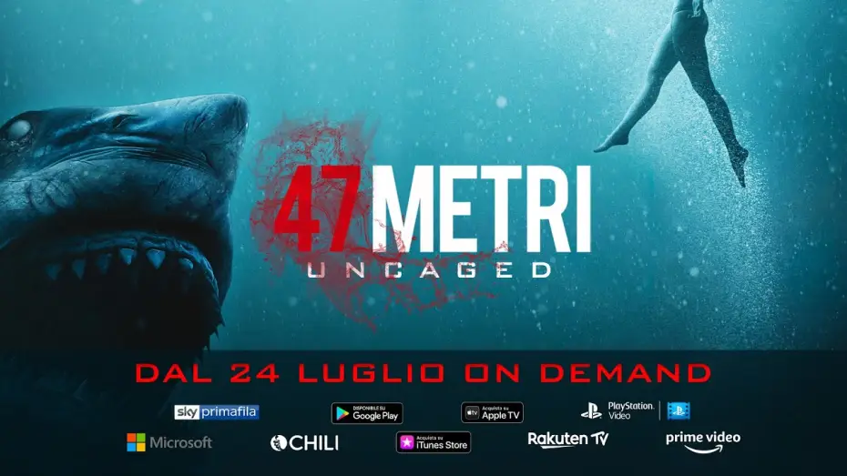 Видео к фильму Синяя бездна 2 — 47 METRI - UNCAGED | TRAILER UFFICIALE | DAL 24 LUGLIO ON DEMAND