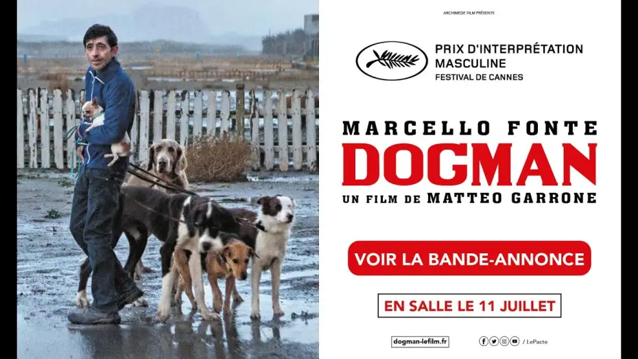 Видео к фильму Догмэн — DOGMAN - Bande Annonce VOST