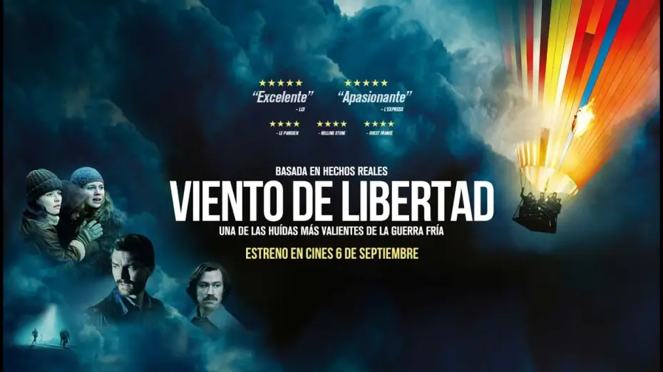 Видео к фильму Воздушный шар — VIENTO DE LIBERTAD - tráiler español VE