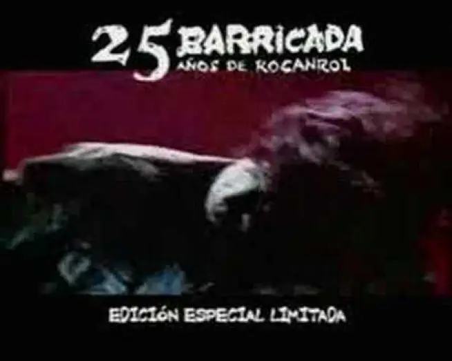 Видео к фильму Barricada - 25 Años De Rocanrol — Spot TV Barricada - 25 años de rocanrol