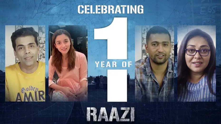 Видео к фильму Заговор — Celebrating one year of Raazi | Alia Bhatt | Vicky Kaushal | Meghna Gulzar | Karan Johar