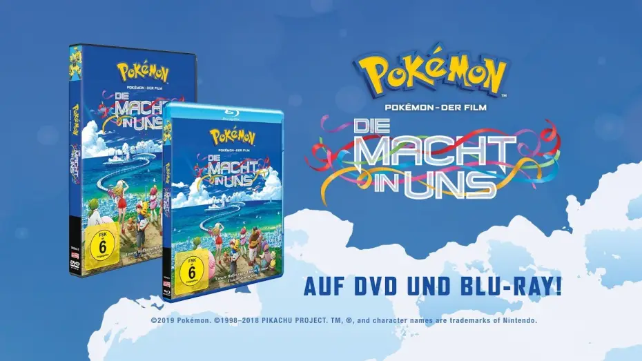 Видео к фильму Покемон: Сила внутри нас | Pok&eacute;mon &ndash; Der Film: Die Macht in uns - Trailer [HD] Deutsch / German