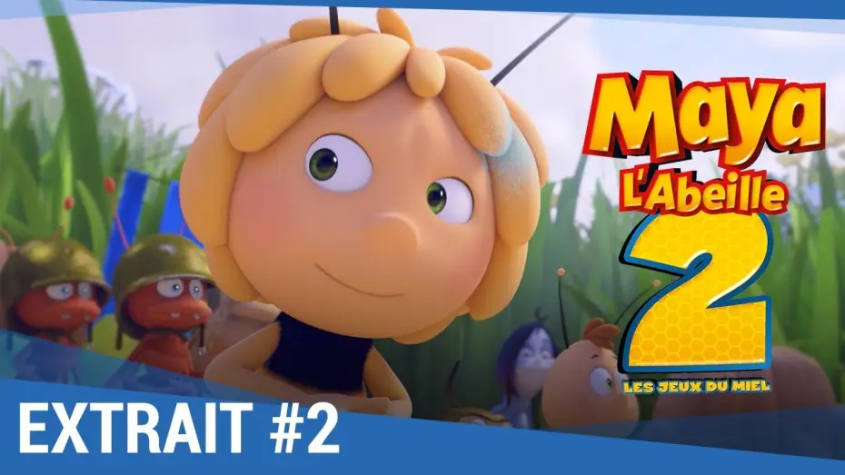Видео к фильму Пчёлка Майя и Кубок мёда — MAYA L'ABEILLE 2 - Extrait "Bataille de Pollen
