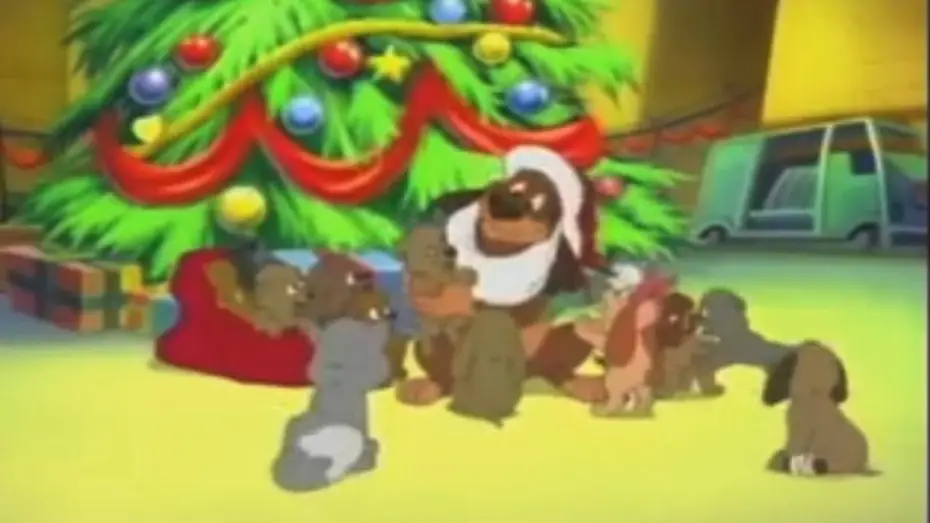Видео к фильму Все собаки празднуют Рождество — 1998 All Dogs Christmas Carol Commercial