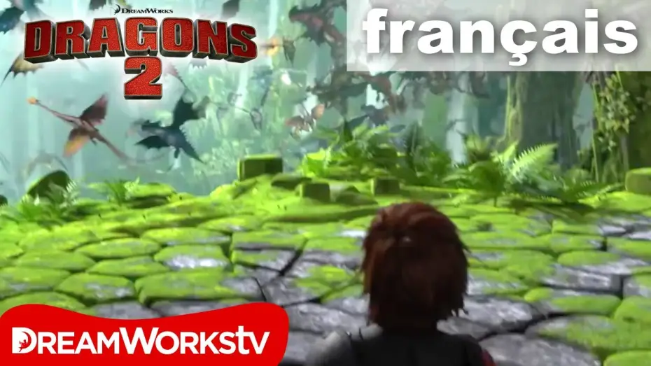 Видео к фильму Как приручить дракона 2 | Dragons 2 - Extrait Le Sanctuaire Des Dragons VF