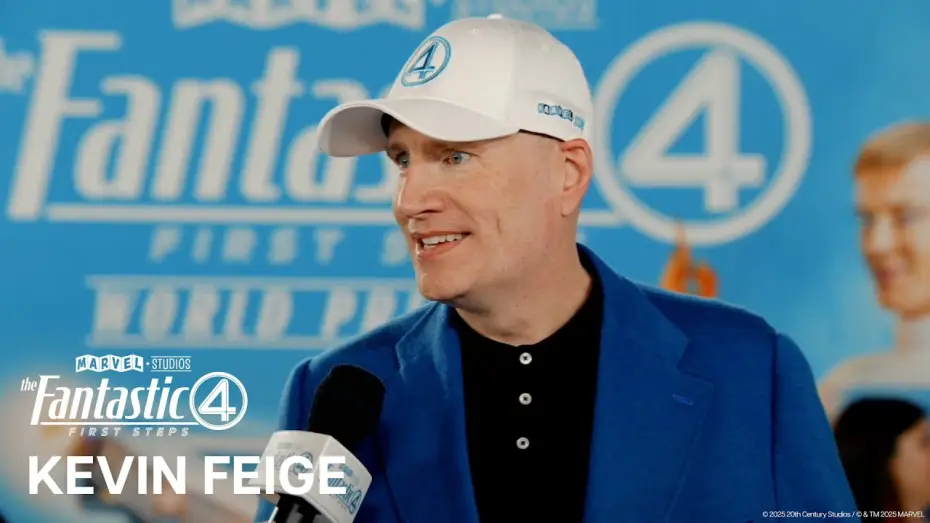 Видео к фильму Marvel Studios' The Fantastic Four: First Steps - World Premiere | Marvel Studios President Kevin Feige on Bringing Marvel's First Family into the MCU