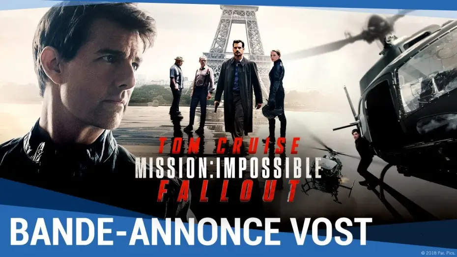Видео к фильму Миссия невыполнима: Последствия | MISSION IMPOSSIBLE : FALLOUT - Bande Annonce 2 VOST