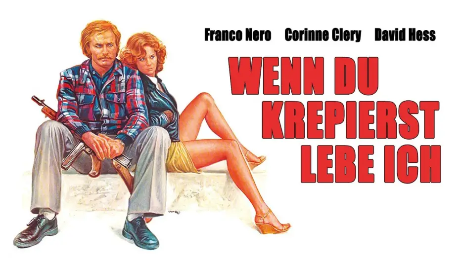 Видео к фильму Попутчик: Начало, или Кровавый автостоп — WENN DU KREPIERST - LEBE ICH - Trailer (1977, Deutsch/German)