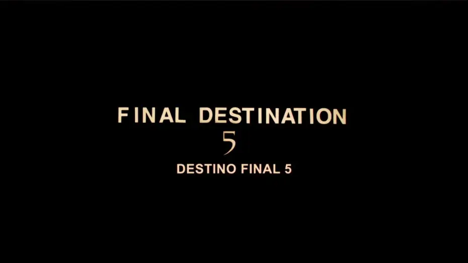Видео к фильму Пункт назначения 5 — Final Destination 5 (Spanish) - Opening Credits