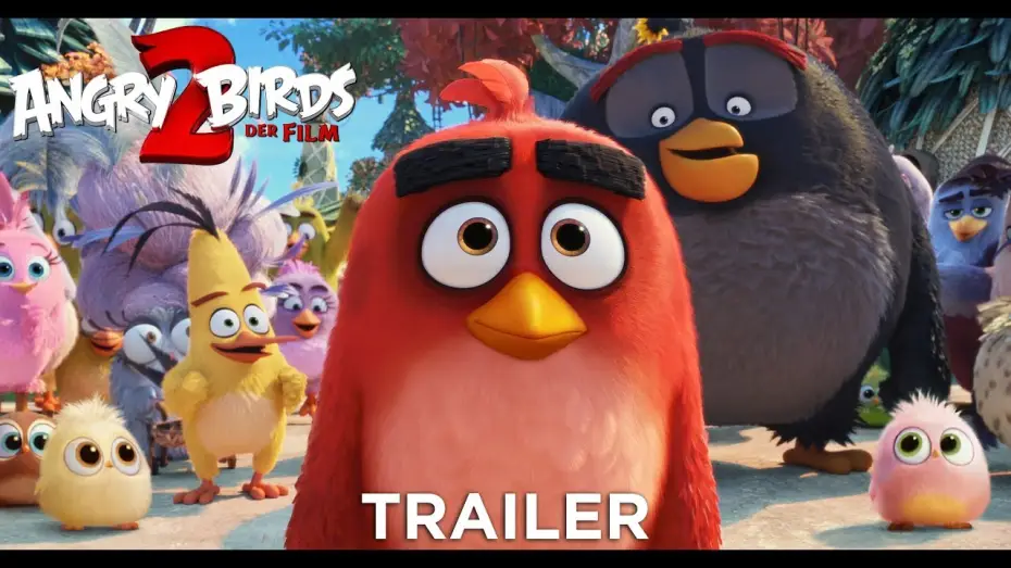 Видео к фильму Angry Birds 2 в кино | ANGRY BIRDS 2 - Der Film - Trailer - Ab 19.9.19 im Kino!
