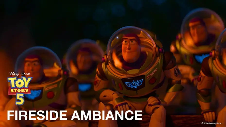 Видео к фильму История игрушек 5 — Buzz Fireside Ambiance