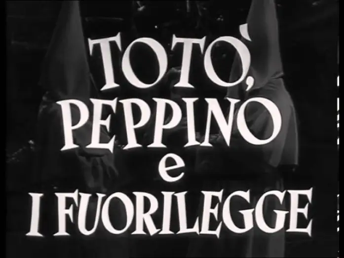Видео к фильму Тото, Пеппино и бандиты — Totò, Peppino e i fuorilegge - Trailer