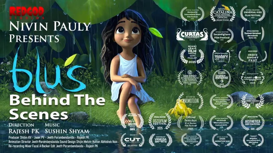 Видео к фильму Blu&rsquo;s | Blu&rsquo;s | Behind the Scenes | Animated short film by Rajesh PK | RedGod Studios