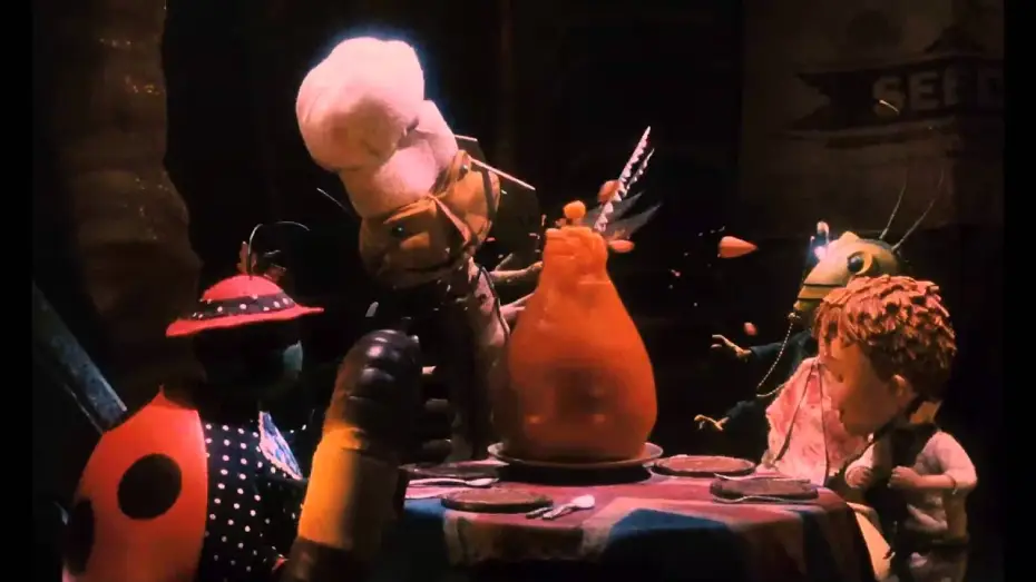 Видео к фильму Джеймс и гигантский персик | Trailer JAMES UND DER RIESENPFIRSICH (Deutsch) von Henry Selick