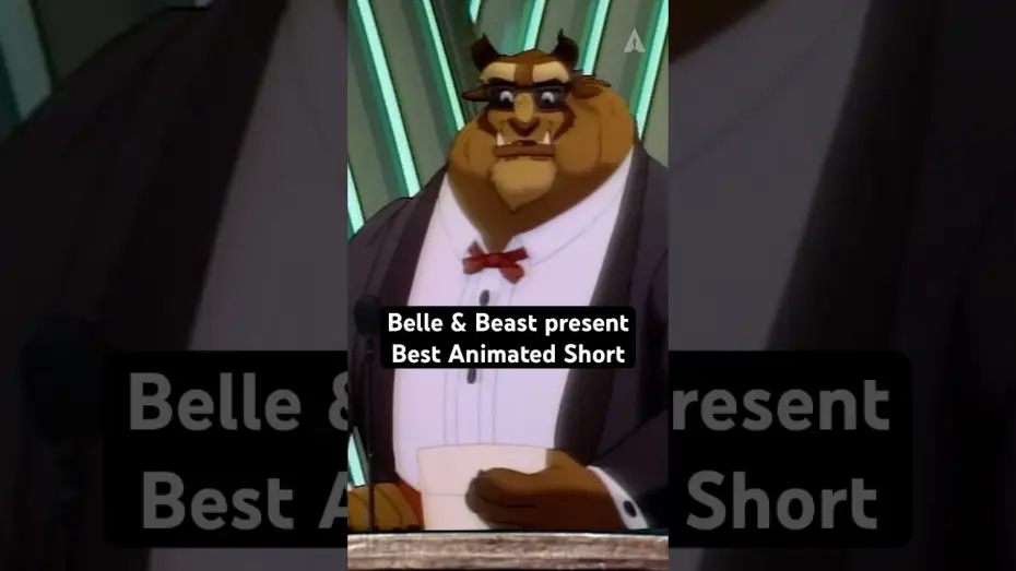 Видео к фильму Красавица и Чудовище | Belle, The Beast, & Chip From 'Beauty and the Beast' Present Best Animated Short At The 64th Oscars