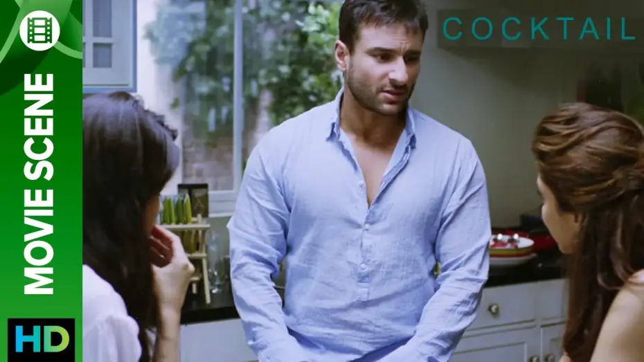 Видео к фильму Коктейль | Cocktail | Love Triangle Scene | Saif Ali Khan, Deepika & Diana