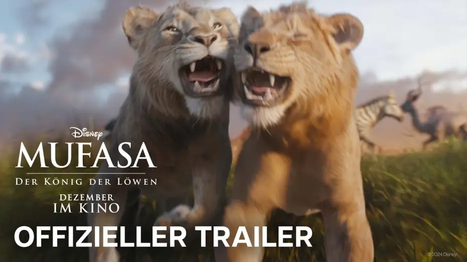 Видео к фильму Муфаса: Король Лев | Offizieller Trailer