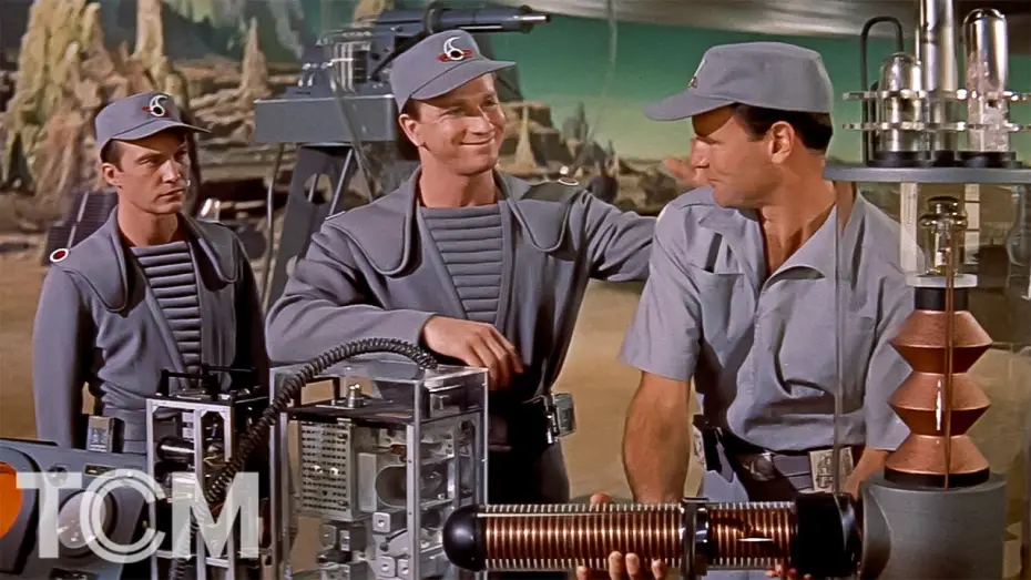 Видео к фильму Запретная планета | Commander John J. Adams and His Crew Land on Altair IV (Clip)