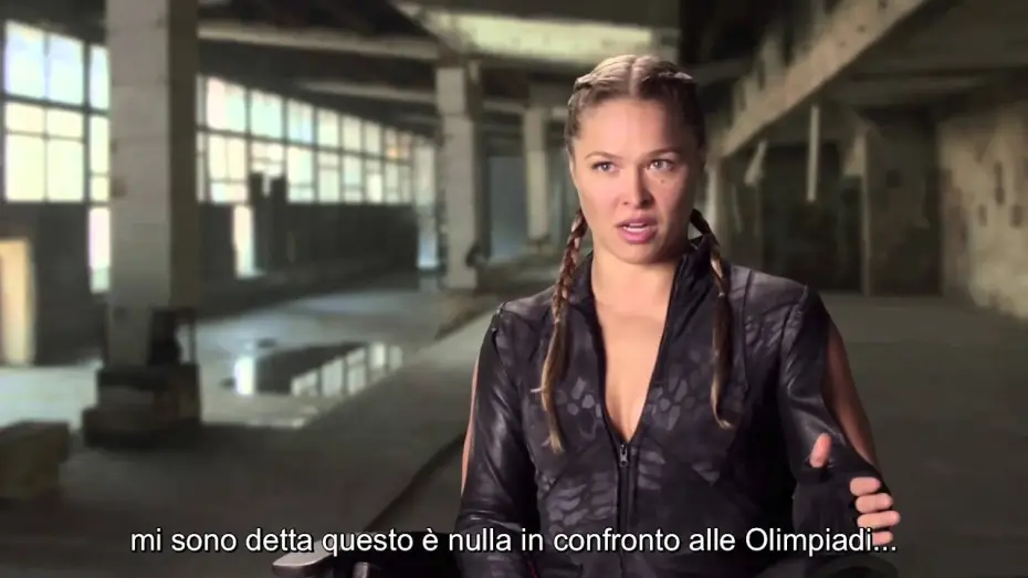 Видео к фильму Неудержимые 3 | I Mercenari 3 - The Expendables: intervista a Ronda Rousey (sottotitoli in italiano)