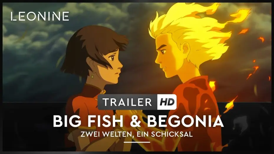 Видео к фильму По ту сторону океана — Big Fish & Begonia - Zwei Welten, Ein Schicksal - Trailer (deutsch/german; FSK 6)