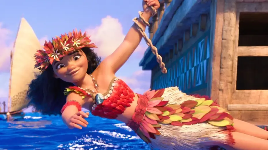 Видео к фильму Моана | Oceania - Il costume da guerriera di Vaiana - Featurette