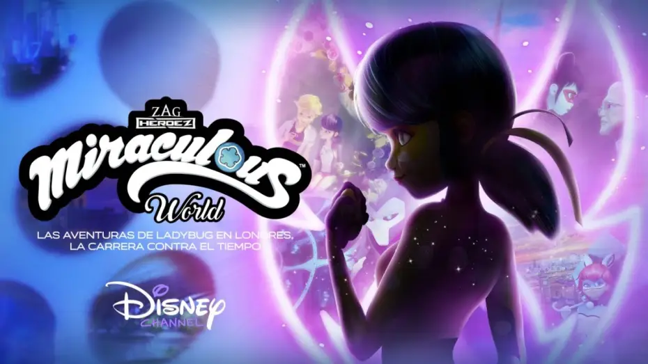 Видео к фильму Леди Баг и Супер-Кот: Лондон | Disney Channel Espa&ntilde;a - PROMO | Miraculous World: Londres, La Carrera Contra el Tiempo (NOV/2024)