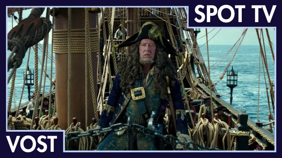 Видео к фильму Пираты Карибского моря: Мертвецы не рассказывают сказки | Pirates des Cara&iuml;bes : La Vengeance de Salazar - Teaser VOST