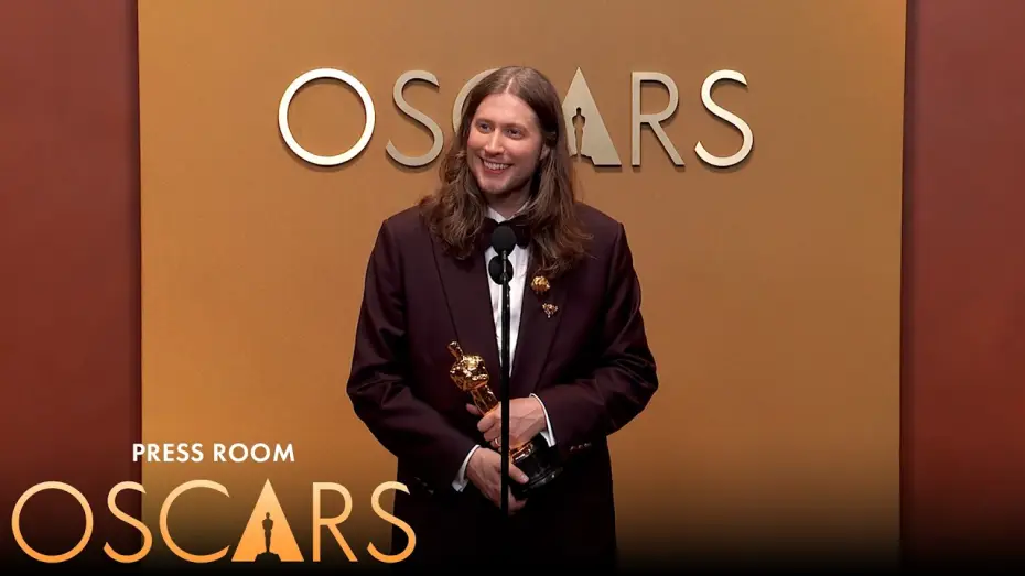 Видео к фильму Грешники | Sinners Best Original Score Press Room Speech | 98th Oscars (2026)