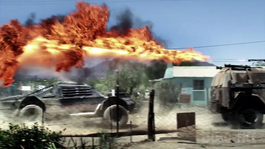 Видео к фильму Смертельная гонка 3: Ад | Death Race in a Town | Death Race 3: Inferno | CLIP
