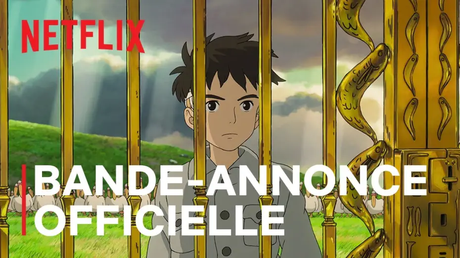 Видео к фильму Мальчик и птица — Le Garçon et le Héron | Bande-annonce officielle STFR | Netflix
