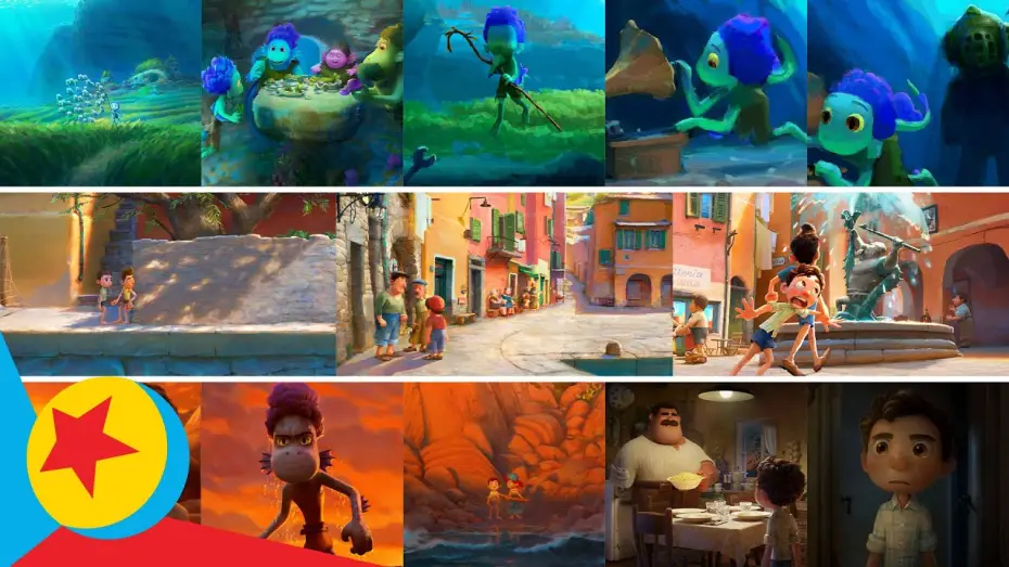 Видео к фильму Лука — Journey Into Luca's Color Script | Color Script Chronicles