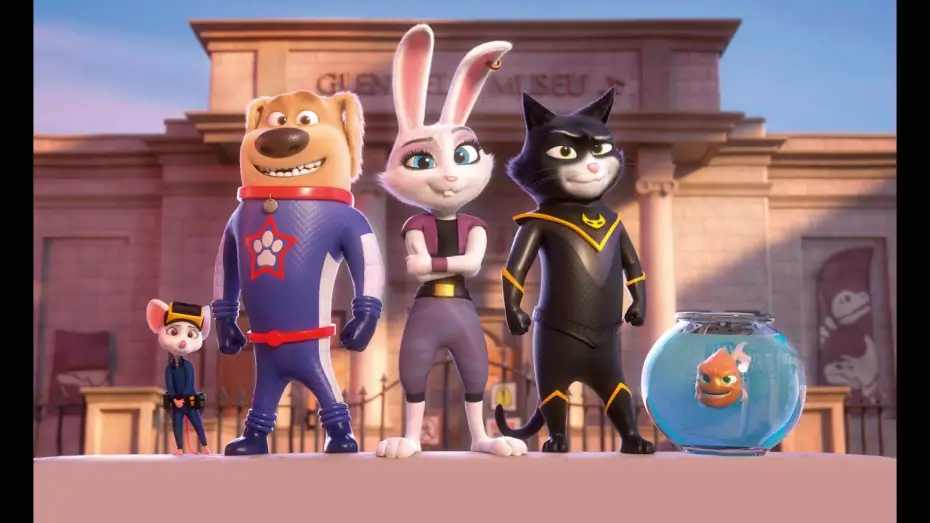 Видео к фильму Супер Пёс и Турбо Кот — STARDOG ET TURBOCAT - Bande Annonce [VF]