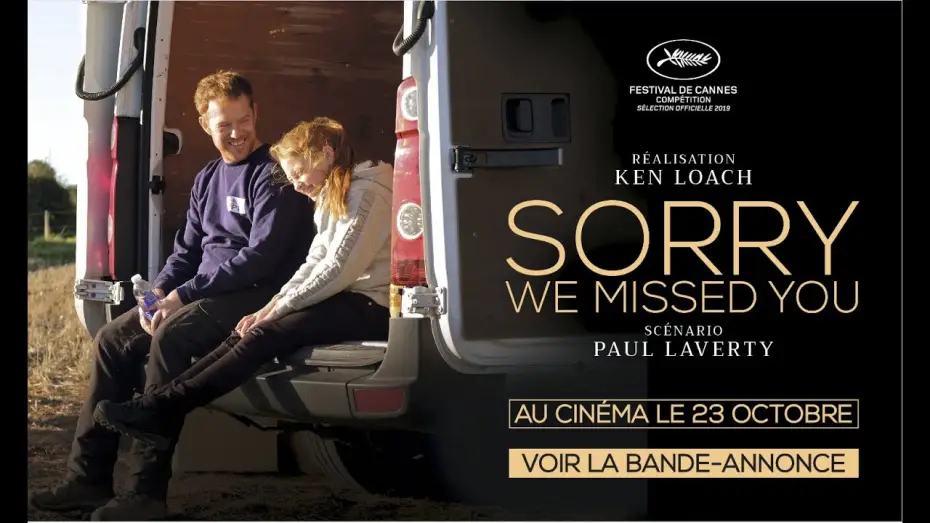 Видео к фильму Извините, мы вас не застали — SORRY WE MISSED YOU - Bande Annonce [VOST]