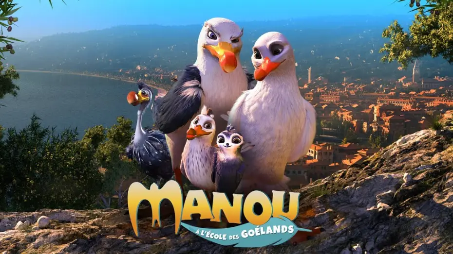 Видео к фильму Птичий дозор — MANOU À L'ÉCOLE DES GOÉLANDS - TEASER VF